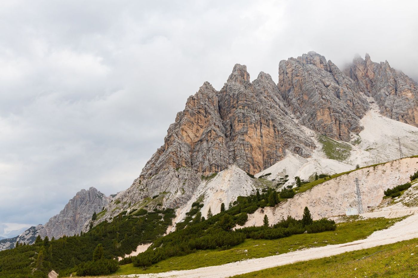 Beautiful View of Ampezzo Dolomites