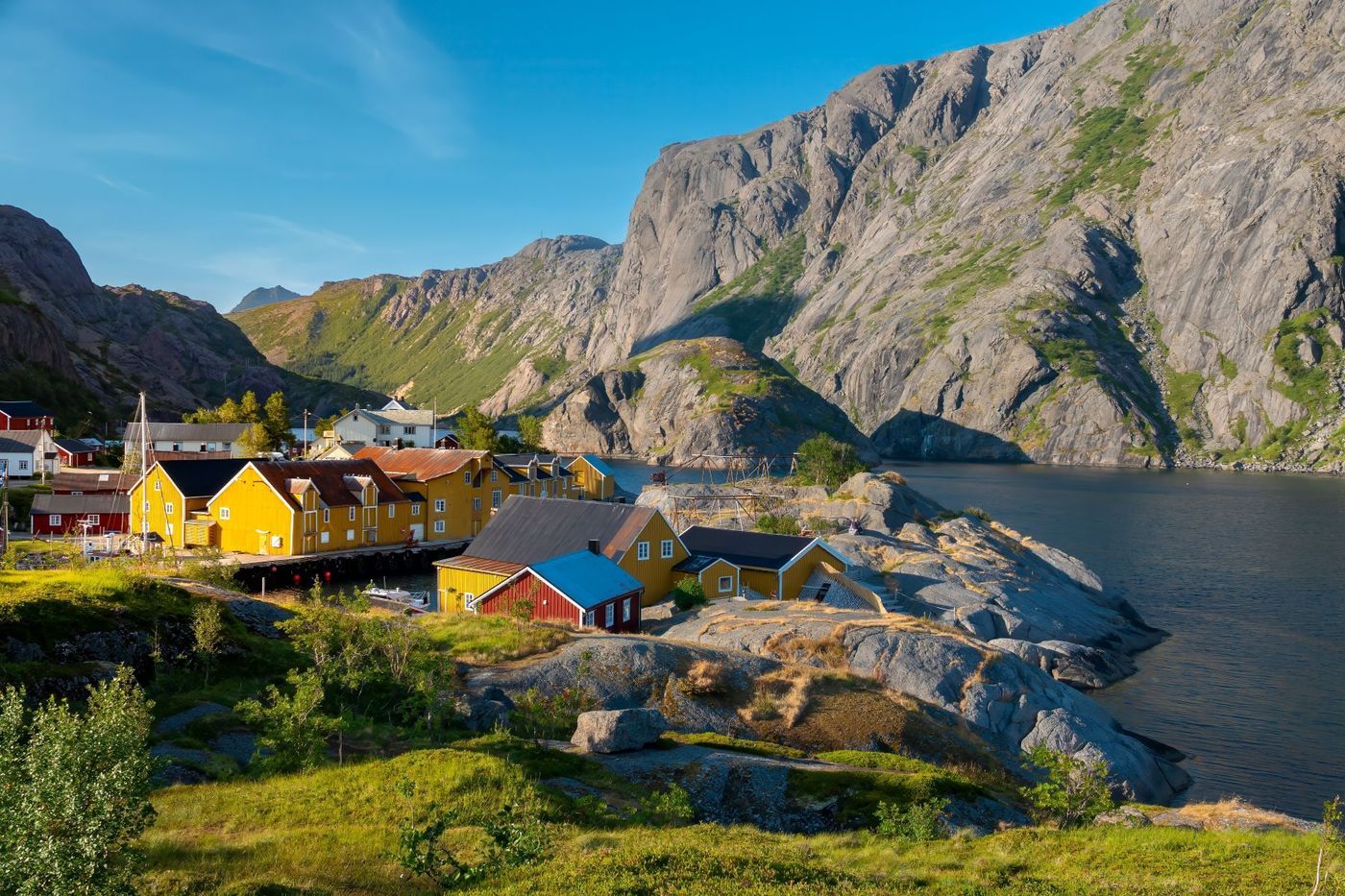Fishing village of Nusfjord