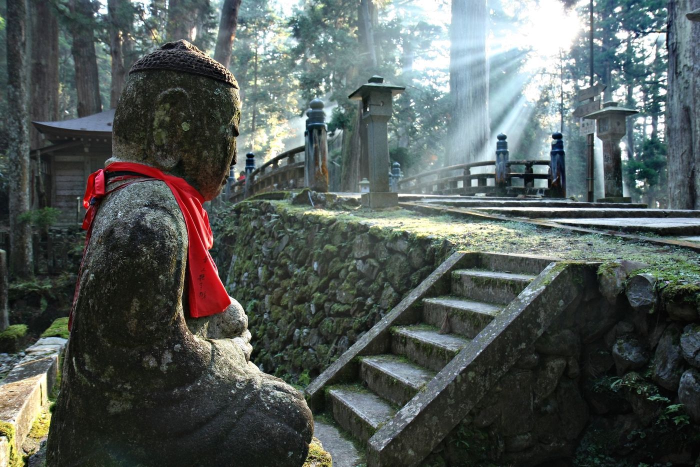 Okunoin Cemetery in Mount Koya