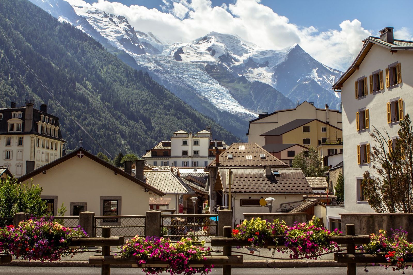 Chamonix-Village-with-Mont-Blanc-View