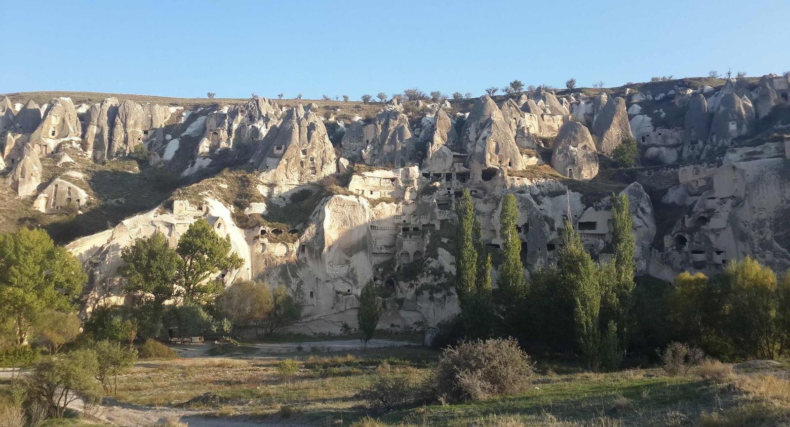 Houses in hills Cappadocia