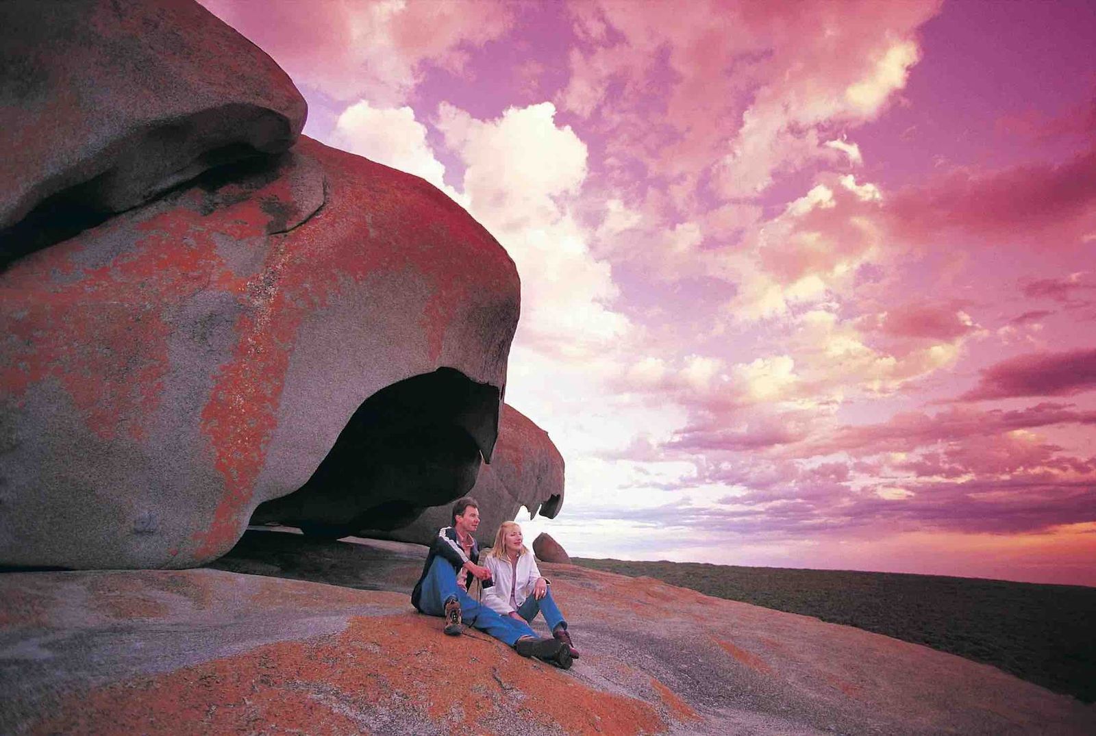 Kangaroo Island Remarkable Rocks sunset