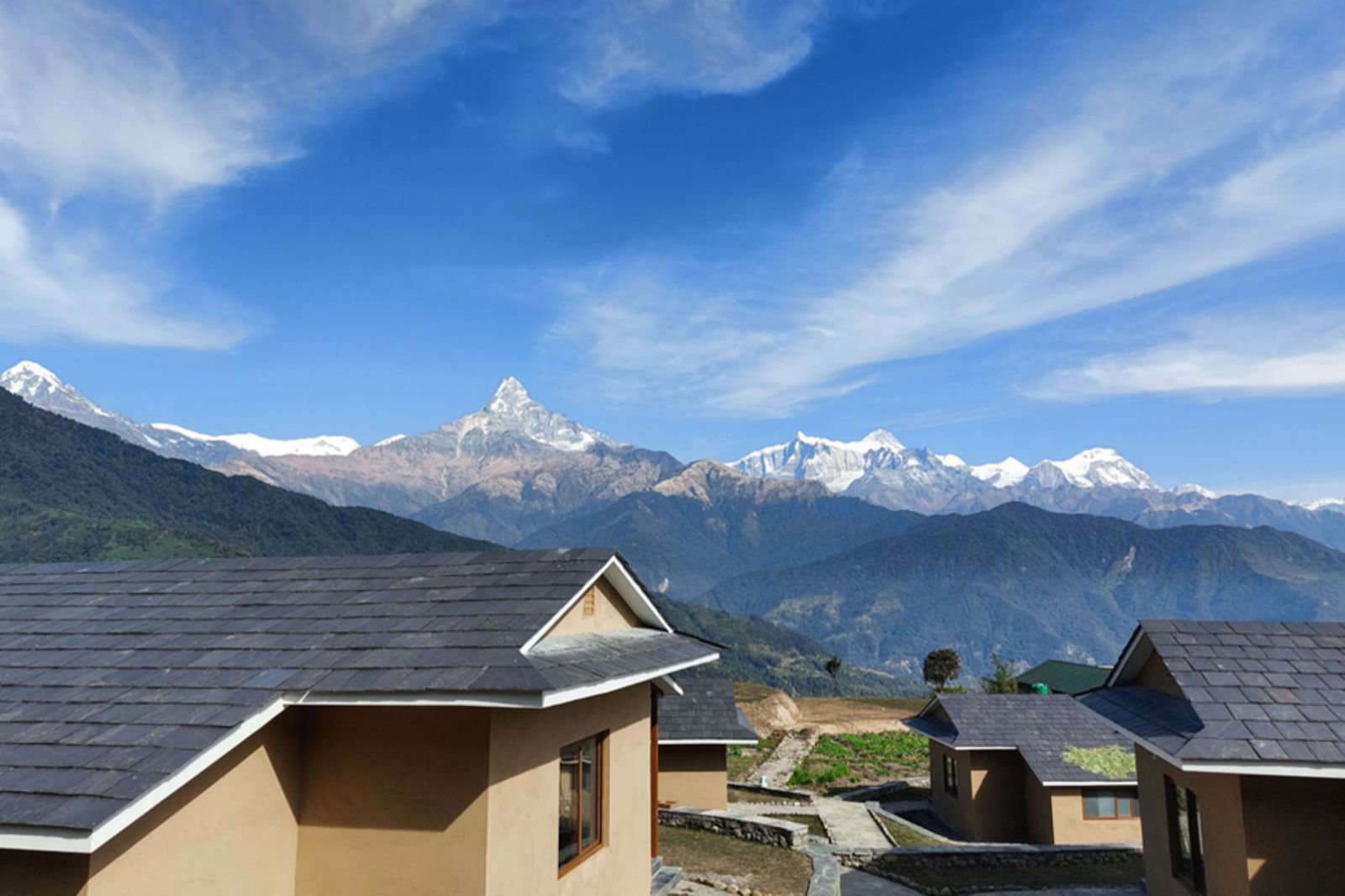Mountain Lodges of Nepal Dhampus view Annapurna Foothills Nepal
