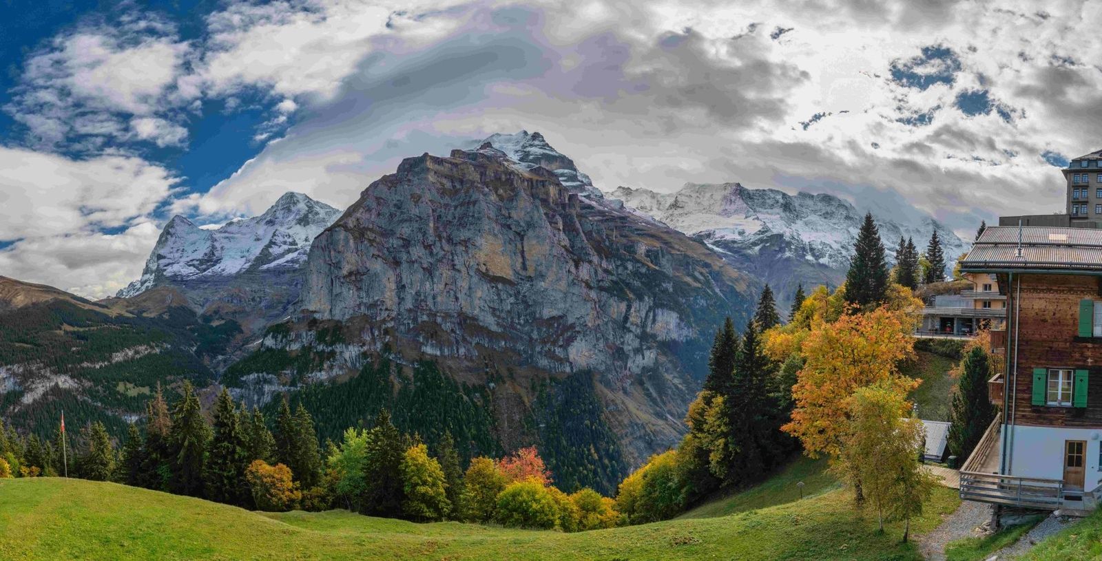 Panorama view of Jungfrau Monch and Eiger mountain peak in Switzerland - supplied by Grand Angle.jpg