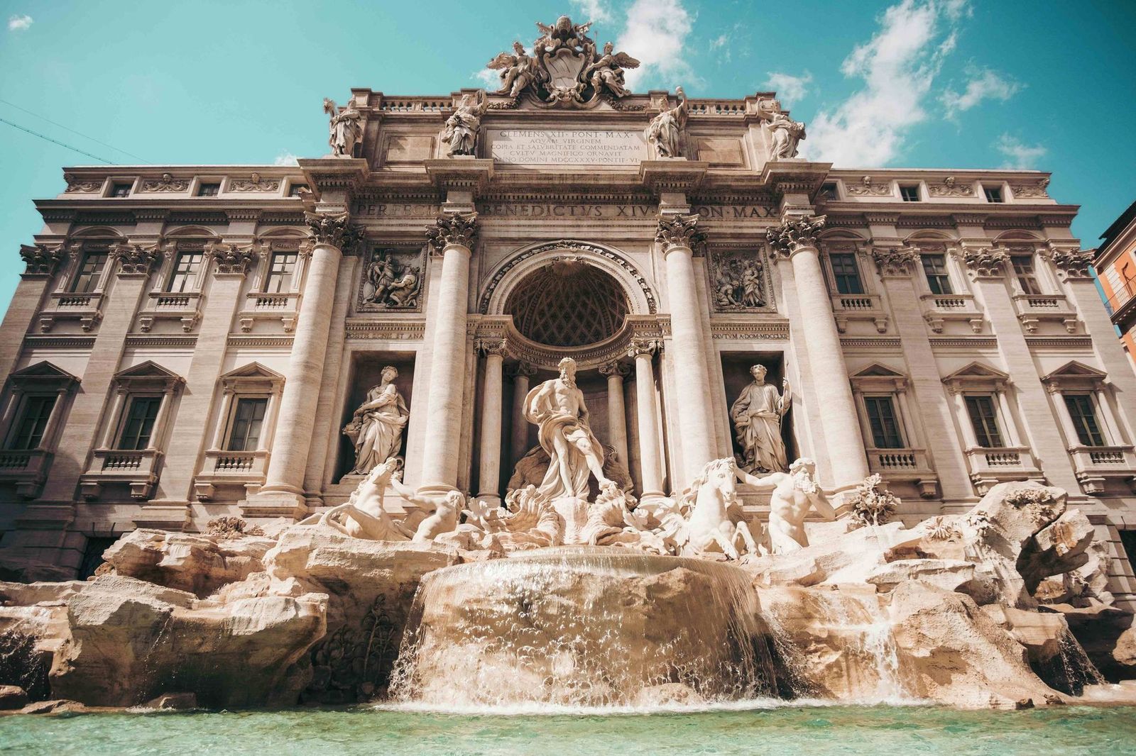 Rome Trevi Fountain