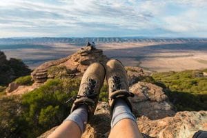 Boots Flinders ranges walk