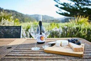 Great Ocean Walk Retreat wine and cheese