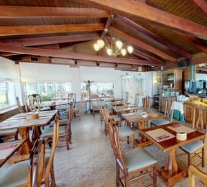 Hotel Virxe da Cerca dining room