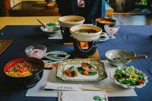 Japanese Food Dinner
