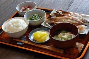 Dinner Japanese meal Kumano Kodo