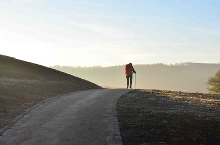 Day 13 walk away from the crowds on the coastal Camino