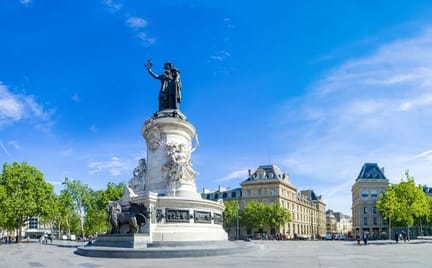 The Famous Place de la République in FIGEAC
