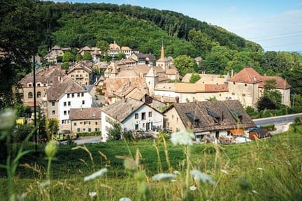 Romainmotier view