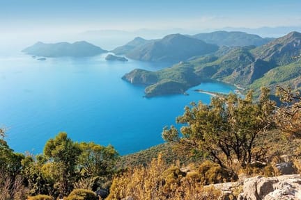 Sea view Lycian way shutter