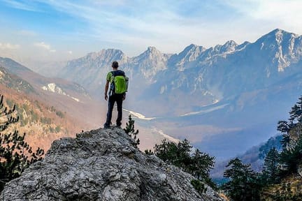 Trekking in Valbona Valley, Albania Balkans