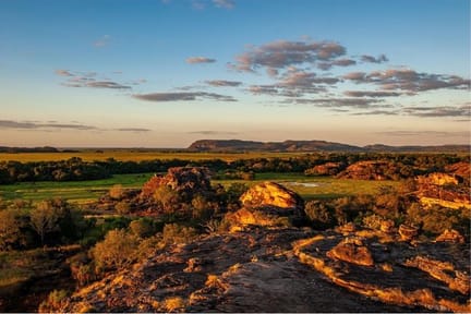Ubirr in Kakadu National Park sunset Northern Territory Australia