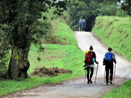 Walkers on the Coastal Camino (PGW).JPG