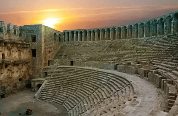 Antalya ruins roman ampitheatre