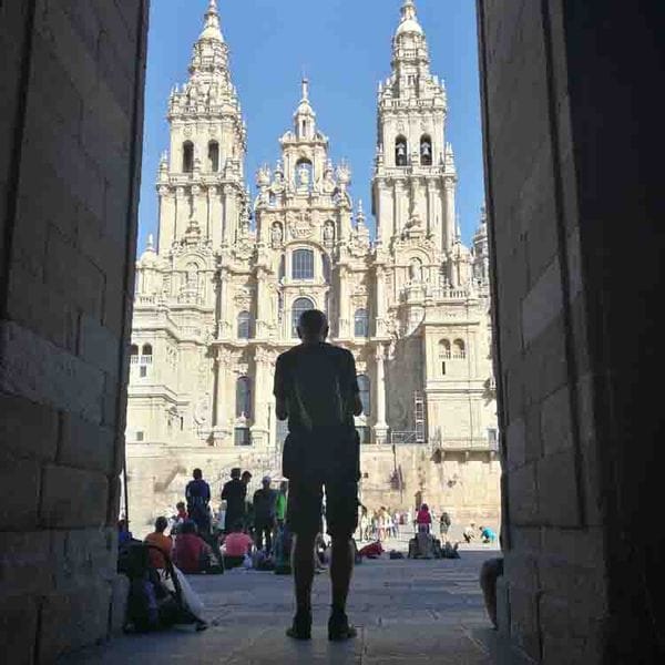medieval centre of Santiago de Compostela