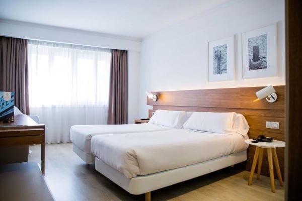 Hotel Gelmirez bedroom
