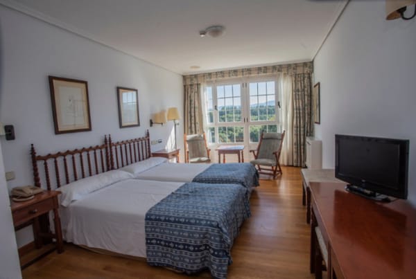 Pousada de Portomarin bedroom