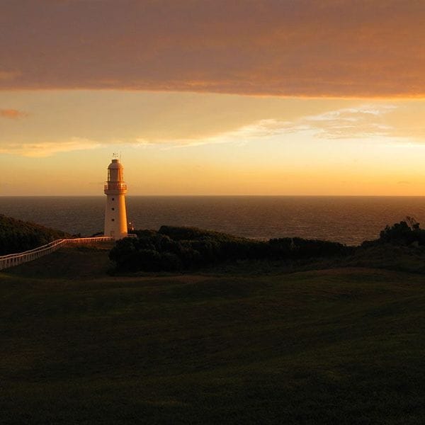 lighthouse along great ocean road