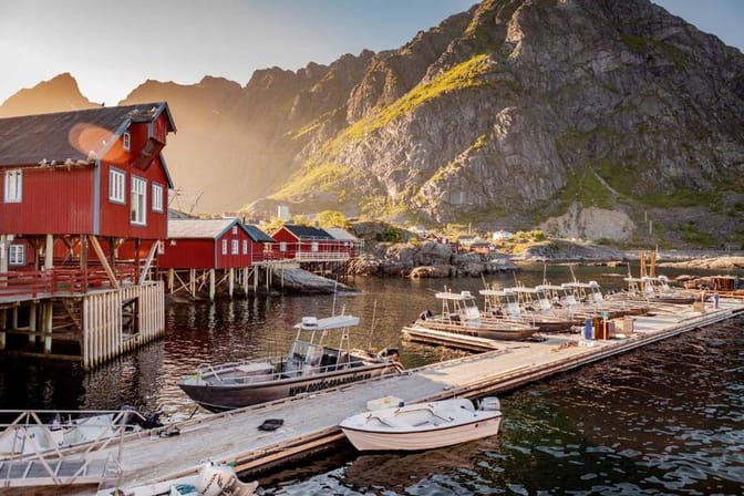 Å Rorbuer view