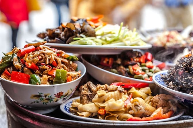 Great Wall of China - 7 Days food