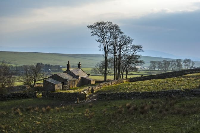 Hadrians Wall small house