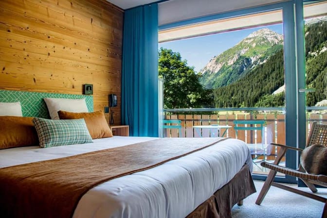 Hotel Edelweiss bedroom