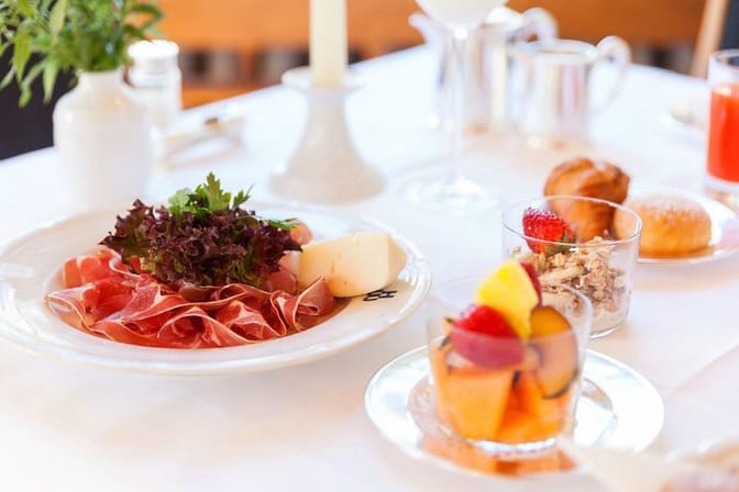 Hotel Tre Cime meal