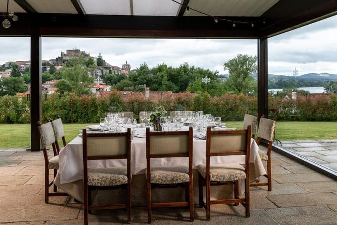Parador de Tui dining