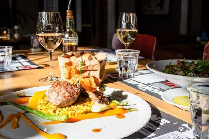 restaurant-meals on walk