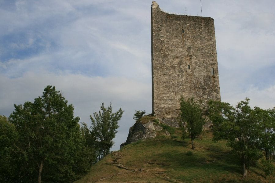 Famous Château de Montcuq