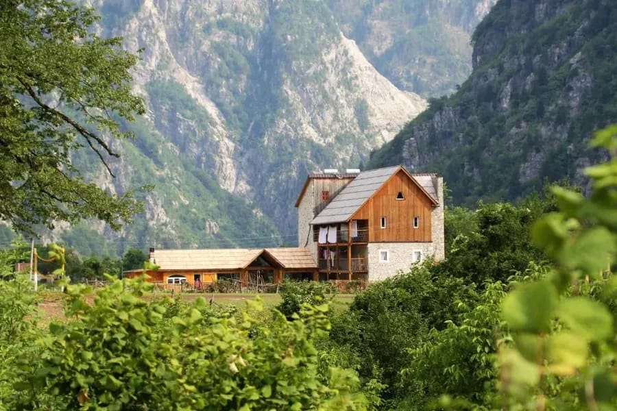 Guesthouse Polia view