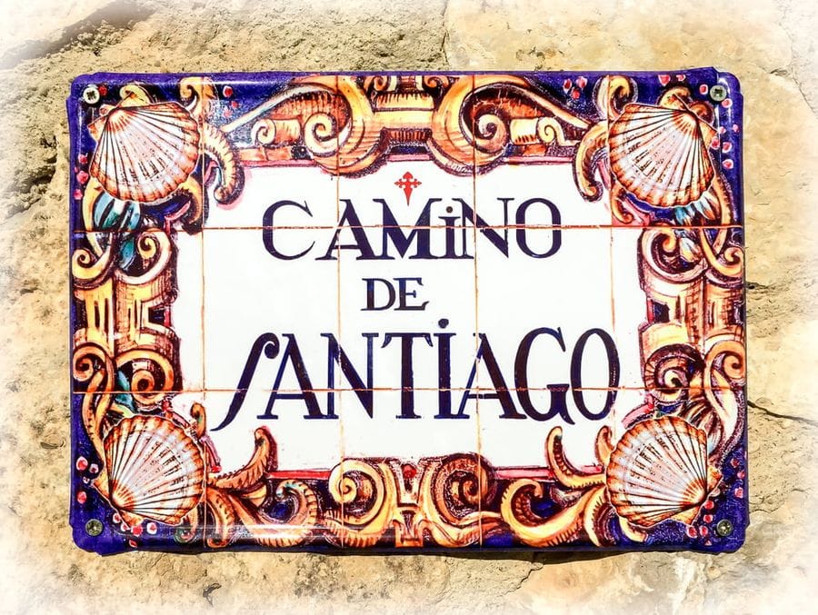 CAmino sign on Tile