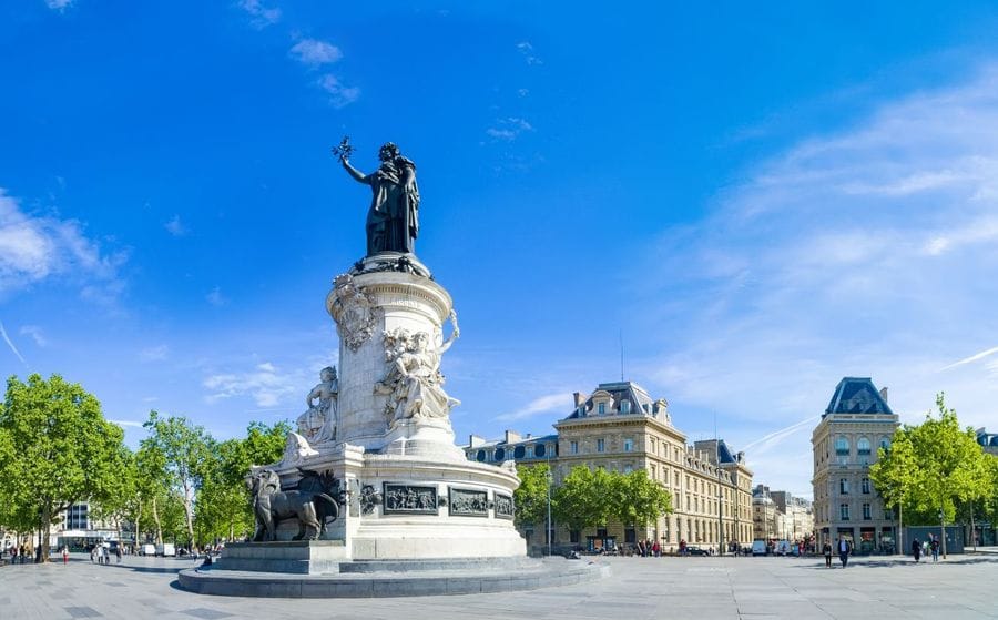 The Famous Place de la République in FIGEAC