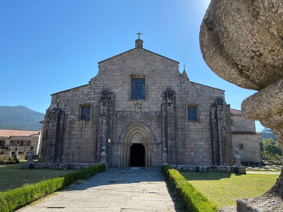 Romanesque church at Iria Flavia - Camino