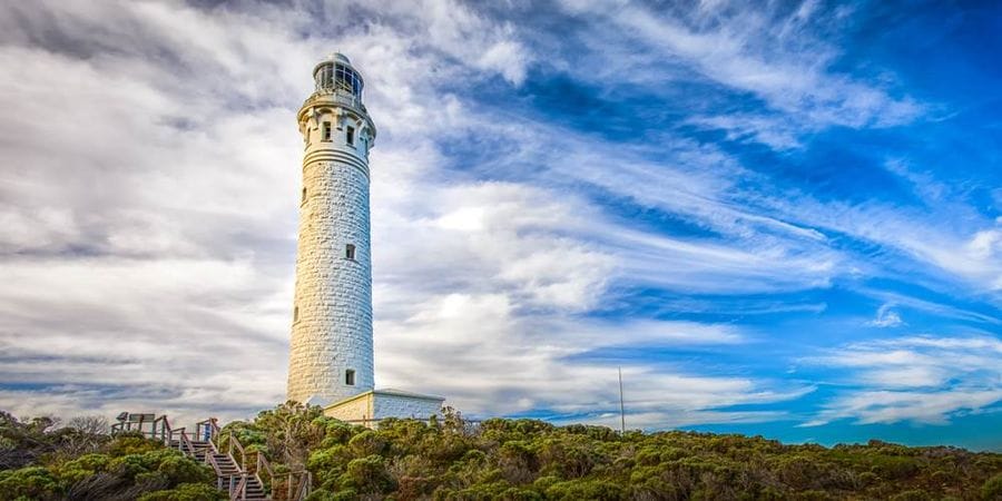 Lighthouse on the cape to cape trail