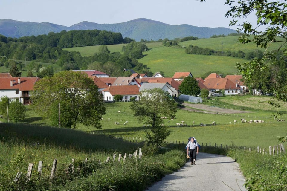 St Jean Pied de Port - Bridge Camino de Santiago start
