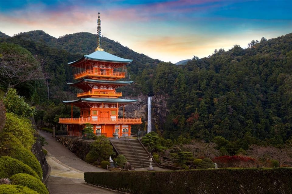 Nachi San Waterfall Kumano Kodo Auswalk