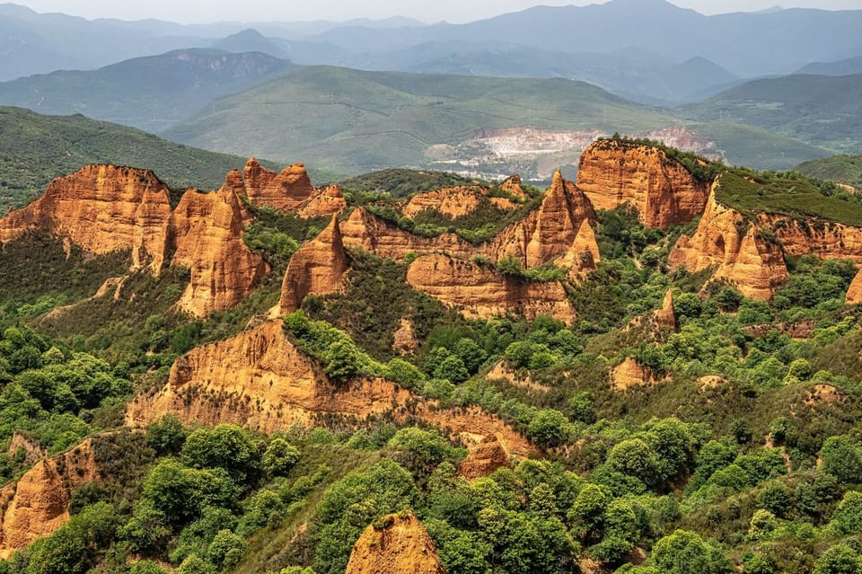 Spectacular landscape view of Las Médulas