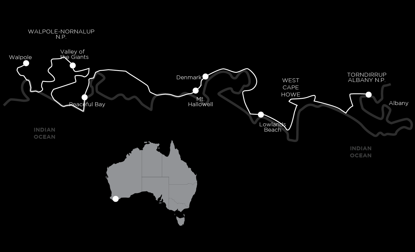 Bibbulmun-Track-Self-Guided-Walking-Map