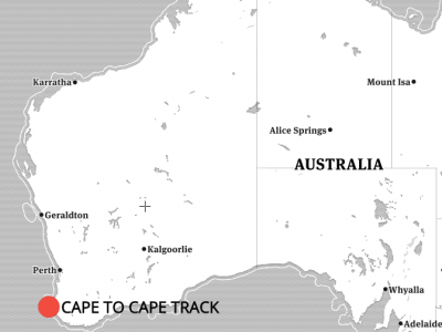 cape to cape track map