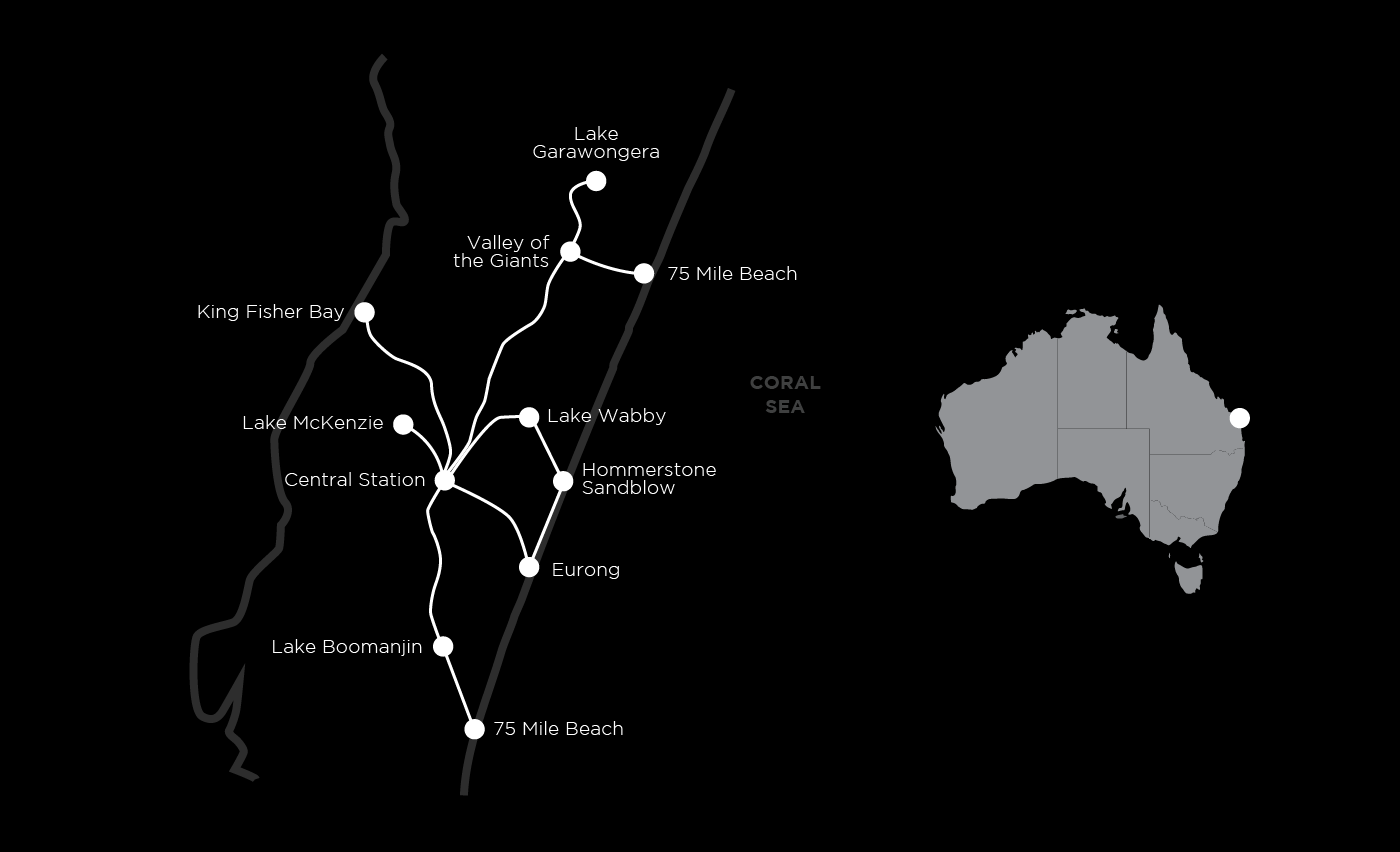 Fraser Island Great Walk - 8 Day Self Guided Fraser Island Walk