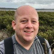 Auswalk Strategy Director Magnus Nilsson hiking at Wilsons Prom