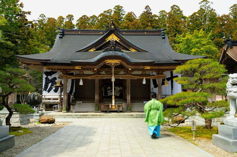 Hongu temple kumano kodo