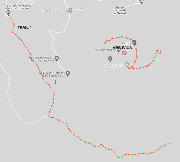 esuvius National Park map Amalfi