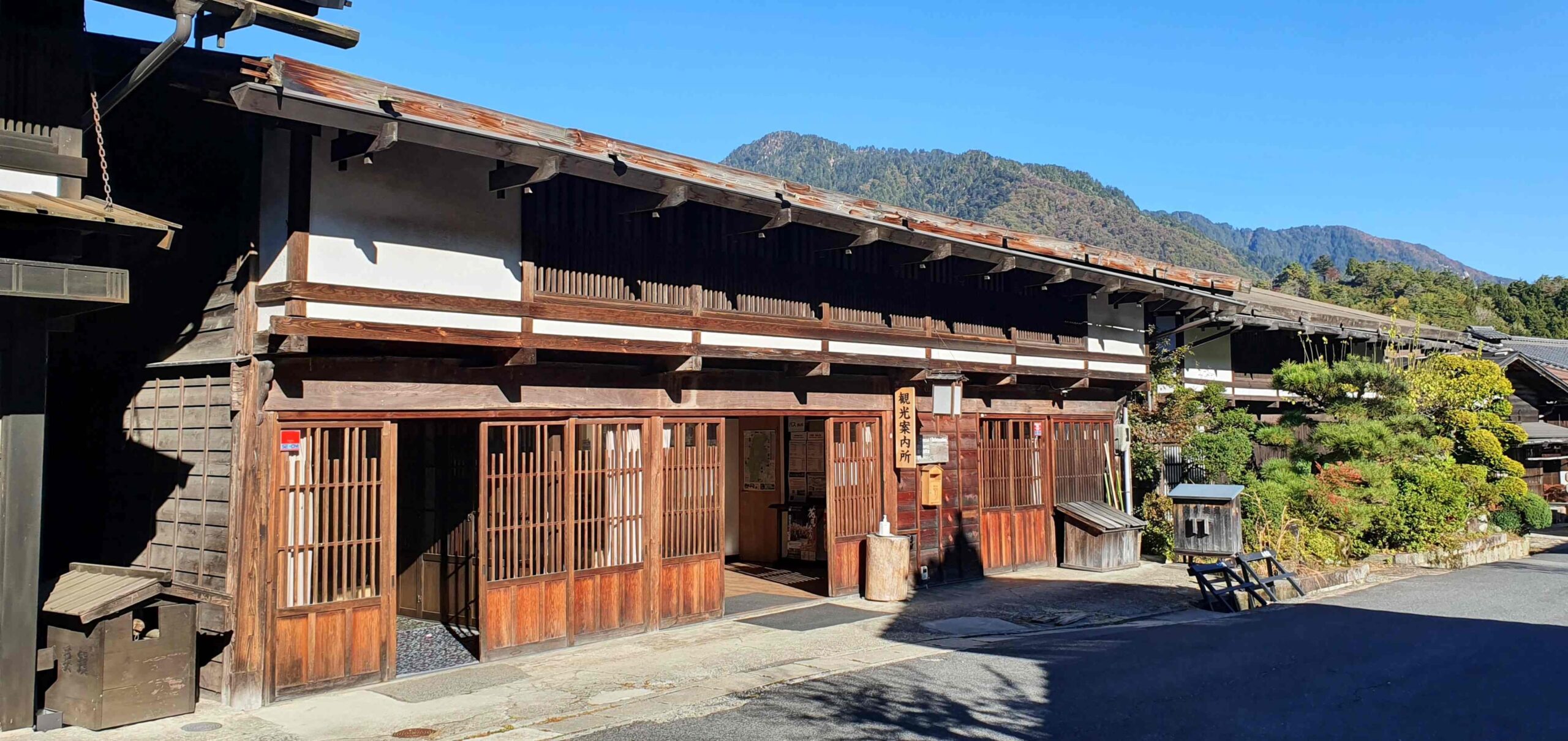 One of the many old preserved houses in Kiso Fukushima