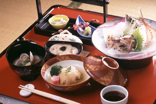 Traditional Kaiseki Dinner on the Kumano Kodo